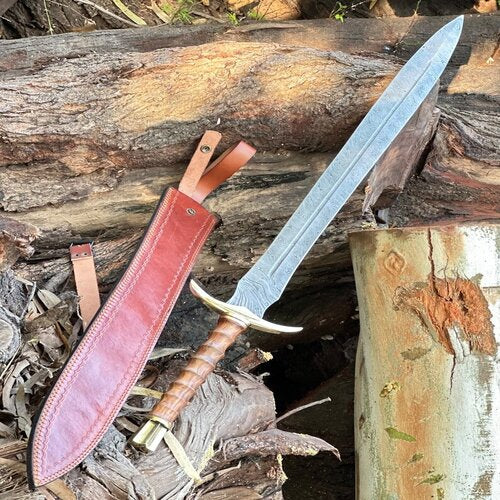 Custom HAND Forged Damascus Steel Viking Sword