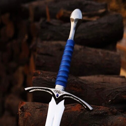Hand Forged ANDURIL SWORD made with the  Real Damascus Steel.