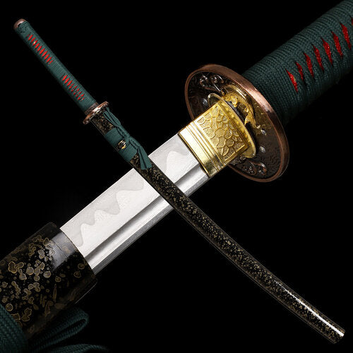 Handmade Japanese Samurai Katana Sword by  Tempering High Carbon Steel.