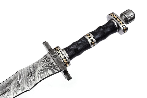 Hand Forged Sword Damascus Steel Viking Sword