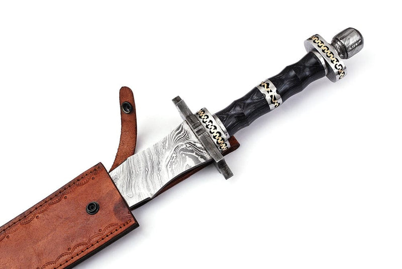 Hand Forged Sword Damascus Steel Viking Sword